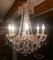 Napoleon III Crystal and Bronze Chandelier in Louis XV Style, 19th Century 2