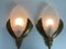 Art Deco Golden Bronze Wall Lights, 1920s, Set of 2, Image 8