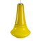 Cone Pendant Lamp in Yellow from Peill & Putzler, 1970s, Image 2