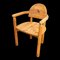 Wooden Dining Chair with Armrests by Rainer Daumiller, 1970s, Image 1