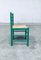 Italian Green Dining Chairs, 1970s, Set of 4 12