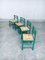 Italian Green Dining Chairs, 1970s, Set of 4, Image 10