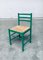 Italian Green Dining Chairs, 1970s, Set of 4 5
