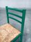 Italian Green Dining Chairs, 1970s, Set of 4, Image 3