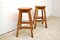 American Bar Stools in Oak, 1960s, Set of 2, Image 2