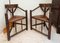 Oak with Leather Monk Chairs, Sweden, 1950s, Set of 2 20