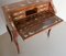Finely Inlaid Flap Desk in Rococo Style, 1980s 2