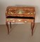 Finely Inlaid Flap Desk in Rococo Style, 1980s 5