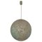 Mid-Century Spherical Shape Resin Pendant Lamp, Italy, 1960s 1