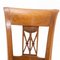 Neoklassizistische Stühle, 1800er, 2er Set 6