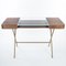 Cosimo Desk with Walnut Veneer and Glass Top by Marco Zanuso Jr. for Adentro, 2017 2