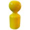 Space Age Italian Yellow Vetrochina Candleholder from Gabbianelli, 1970s 1