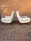 Vintage Armchairs with White Boucle Coating, 1960s, Set of 2 5