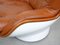 Vintage French Armchair in Leather by Michel Cadestin for Airborne International, 1960s 16