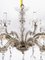 Vintage Glass and Metal Pendant Lamp 3