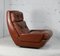 French Space Age Armchair in Leather by Jean Prévost, 1970 15