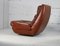 French Space Age Armchair in Leather by Jean Prévost, 1970 22