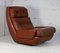 French Space Age Armchair in Leather by Jean Prévost, 1970 28