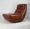French Space Age Armchair in Leather by Jean Prévost, 1970 12