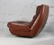 French Space Age Armchair in Leather by Jean Prévost, 1970 16