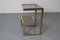 23 Carat Gold Plated G-Shape Side Table from Belgo Chrom, 1980s 3