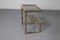 23 Carat Gold Plated G-Shape Side Table from Belgo Chrom, 1980s, Image 2