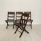 Art Deco Folding Chairs, 1930, Set of 4, Image 5