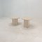 Italian Travertine Coffee Tables, 1980s, Set of 2, Image 3