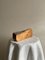 Portagioie vintage con cassetto in legno intagliato a mano, anni '70, Immagine 4