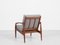 Mid-Century Danish Paper Knife Chair in Teak attributed to Magnus Olesen, 1960s 2