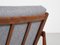 Dänischer Mid-Century Paper Knife Chair aus Teak, Magnus Olesen, 1960er 9