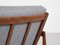 Mid-Century Danish Paper Knife Chair in Teak attributed to Magnus Olesen, 1960s, Image 9