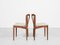 Mid-Century Danish Juliane Chairs in Teak attributed to Johannes Andersen for Uldum, 1960s, Set of 6 5