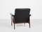 Mid-Century Danish Lounge Chair in Rosewood and Leather attributed to Finn Juhl for France & Søn, 1960s, Image 2