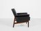 Mid-Century Danish Lounge Chair in Rosewood and Leather attributed to Finn Juhl for France & Søn, 1960s, Image 4