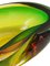 Green and Yellow Murano Glass Bowl attributed to Flavio Poli for Seguso, Italy, 1960s, Image 6