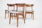 Sedie da pranzo attribuite a Farstrup Mobler, Danimarca, anni '60, set di 4, Immagine 8