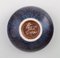Glazed Ceramic Bowl by Sven Wejsfelt for Gustavsberg Studio, 1989 5