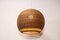 Vintage Round Rattan Hanging Lamp, 1970s, Image 3