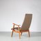 Highback Lounge Chair by Louis Van Teeffelen for Wébé, Netherlands, 1950s, Image 4
