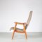 Highback Lounge Chair by Louis Van Teeffelen for Wébé, Netherlands, 1950s 3