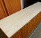 Modern Italian Wood and Travertin Sideboard 9