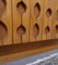 Modern Italian Wood and Travertin Sideboard, Image 6
