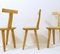 Mid-Century Sculptural Dining T-Chairs, 1970s, Set of 4 4