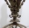 Mid-Century Brutalist Wrought Iron Table Lamps, Catalonia, 1960s, Set of 2, Image 4