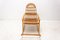 Mid-Century Wicker Rocking Chair, Czechoslovakia, 1970s, Image 3