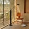 Black Floor Lamp from Swiss Baltensweiler, 1960s 15