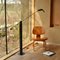 Black Floor Lamp from Swiss Baltensweiler, 1960s, Image 3