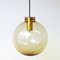Smoke Colored Glass Model 7714 Dome Pendant by Jonas Hidle, Norway, 1970s 7
