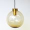 Smoke Colored Glass Model 7714 Dome Pendant by Jonas Hidle, Norway, 1970s, Image 7